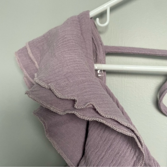 NWT Listiele Ruffle Detail Mini Dress - Size Large, Flirty & Feminine - Picture 6 of 12